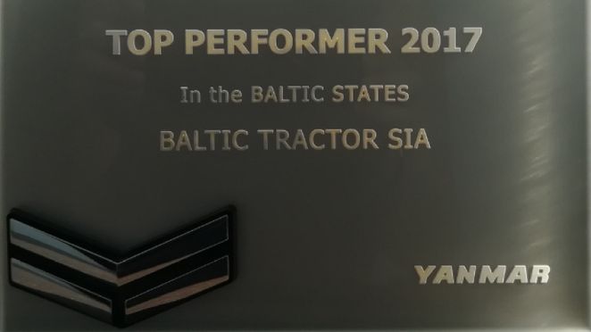 Baltic Tractor Top Performer 2017